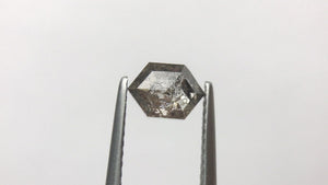 0.75ct 7.00x4.90x2.60mm Hexagon Rosecut 18286-04