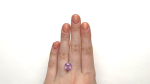 5.17ct 8.81x8.36x6.85mm Cushion Brilliant Sapphire 22985-01