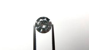 2.13ct 8.46x8.44x4.90mm Fancy Grey Round Brilliant 18268-01