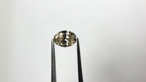 1.01ct 8.01x5.73x3.36mm GIA VS2 Champagne Oval Brilliant 21594-01