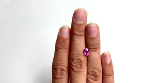 1.25ct 7.44x5.59x3.59mm Oval Brilliant Sapphire 22047-01