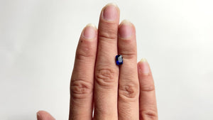 1.51ct 7.06x5.04x4.55mm Cushion Brilliant Sapphire 22028-01