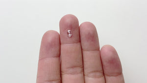 0.26ct 5.76x4.17x1.27mm Oval Rosecut 18238-07