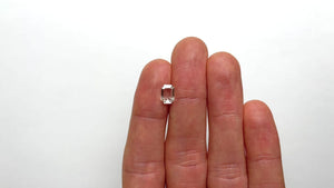 1.02ct 8.17x5.57x2.18mm VS1 F Cut Corner Rectangle Step Cut 20736-01