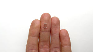 0.75ct 8.30x4.59x1.56mm SI2 J Oval Portrait Cut 22357-09