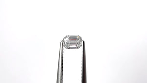 0.51ct 5.50x3.79x2.60mm VS2 F Cut Corner Rectangle Step Cut 🇨🇦 21199-01