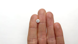 1.20ct 6.87x6.85x4.12mm SI1 Fancy White Round Brilliant 22352-01