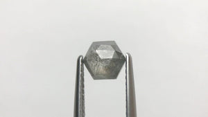 0.82ct 6.40x5.56x2.67mm Hexagon Rosecut 18196-03