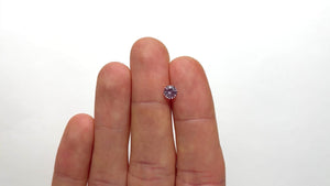 0.71ct 5.40x5.39x3.37mm Round Brilliant Sapphire 22237-01