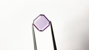 1.14ct 7.82x7.80x1.35mm Cut Corner Square Portrait Cut Sapphire 22426-01