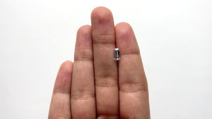 0.65ct 7.47x3.51x2.35mm Cut Corner Rectangle Step Cut Sapphire 22838-01