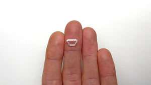 0.81ct 10.96x6.05x1.08mm SI1 G Trapezoid Portrait Cut 19854-25