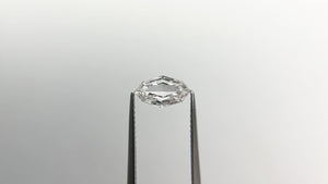 1.00ct 9.56x5.43x2.48mm SI2 F Geo Marquise Step Cut 21936-01