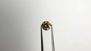 2.01ct 7.86x7.86x5.15mm SI1 Champagne Round Brilliant 19909-03