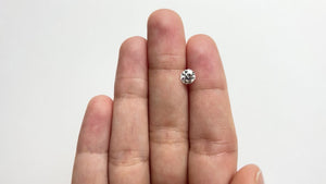 0.61ct 5.32x5.54x3.30mm GIA SI1 I Antique Old European Cut 22483-01
