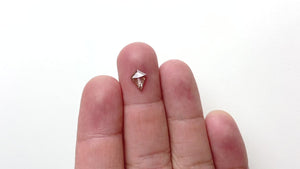 0.60ct 9.00x6.86x1.73mm Kite Rosecut 18222-02