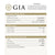 0.71ct 7.33x5.12x2.96mm GIA SI1 G Oval Brilliant 18084-01 - Misfit Diamonds