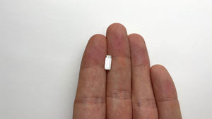 1.27ct 10.45x4.29x2.73mm GIA Internally Flawless F Baguette Step Cut 19035-01