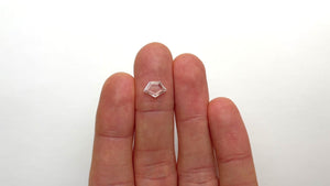 0.97ct 6.40x9.60x1.82mm Shield Portrait Cut Sapphire 20782-01