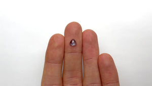 0.74ct 6.06x6.24x2.03mm Trillion Cabochon Cut Sapphire 19846-02