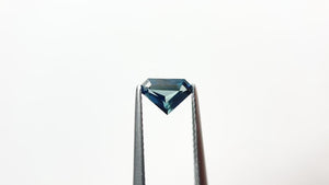 0.80ct 7.76x5.48x2.76mm Shield Step Cut Sapphire 20146-01