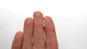 0.72ct 9.53x5.13x2.32mm SI1 D Kite Step Cut 21690-01