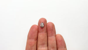 2.43ct 10.73x6.32x4.09mm Hexagon Rosecut 19752-15