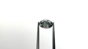 1.01ct 7.77x5.22x3.56mm Fancy Grey Oval Brilliant 19546-01