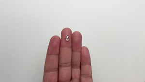 0.72ct 8.20x4.97x2.12mm SI1 G Pear Rosecut 🇨🇦 21240-01