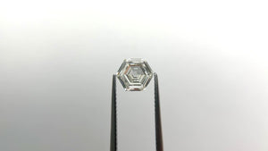 1.50ct 8.19x6.97x3.12mm GIA VS2 J Hexagon Step Cut 21961-01
