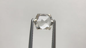 1.38ct 7.39x5.85x3.19mm Hexagon Rosecut 18154-02