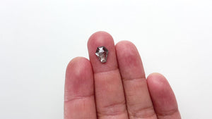 1.57ct 10.05x8.13x2.39mm Coffin Rosecut 18292-06
