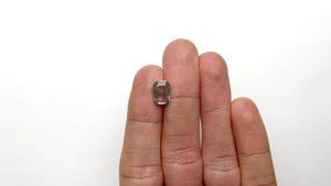 3.09ct 10.33x7.49x3.52mm Cut Corner Rectangle Step Cut Sapphire 22039-01