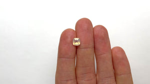 0.95ct 6.83x6.70x3.84mm Cushion Brilliant Sapphire 21999-01