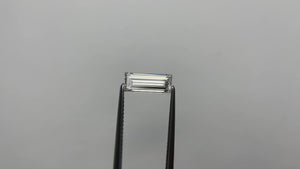 1.27ct 10.45x4.29x2.73mm GIA Internally Flawless F Baguette Step Cut 19035-01
