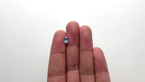 0.80ct 6.82x4.96x3.11mm Oval Brilliant Sapphire 19939-13