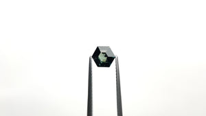 1.06ct 6.86x5.87x3.53mm Hexagon Step Cut Sapphire 20031-06