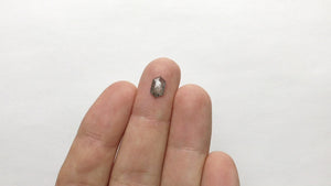 0.87ct 9.45x5.53x1.93mm Hexagon Rosecut 18198-04