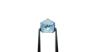 2.67ct 7.99x8.04x3.67mm Shield Rosecut Sapphire 22434-52