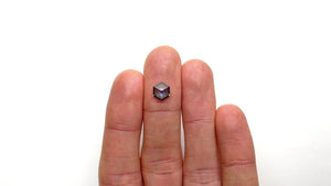 1.04ct 7.97x6.91x2.45mm Hexagon Double Cut Sapphire 19373-01