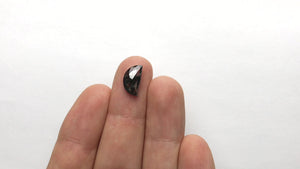 3.47ct 13.58x7.33x3.75mm Half Moon Rosecut 18119-20