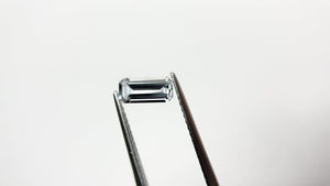 0.65ct 7.47x3.51x2.35mm Cut Corner Rectangle Step Cut Sapphire 22838-01