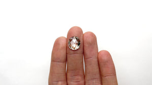 5.01ct 13.66x12.04x3.68mm SI1 O-P Antique Oval Rosecut 21721-01