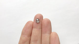 1.63ct 9.04x6.55x3.24mm Hexagon Rosecut 18198-02
