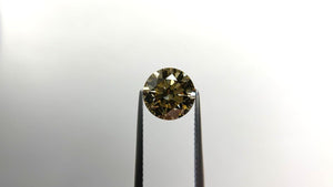 3.04ct 9.11x9.08x5.84mm SI1 C5 Round Brilliant 19910-03