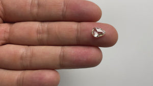1.10ct 8.66x6.26x2.29mm VS2 N Pear Rosecut 18661-05