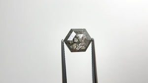 3.36ct 11.05x8.80x4.00mm Hexagon Rosecut 18523-05