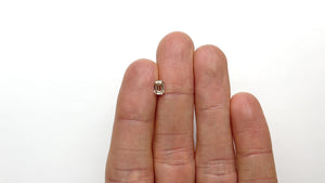 0.69ct 5.67x4.13x2.86mm SI1 C3 Cut Corner Rectangle Step Cut 22753-03