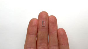 0.64ct 8.69x4.13x1.18mm Cut Corner Rectangle Portrait Cut Sapphire 20764-01