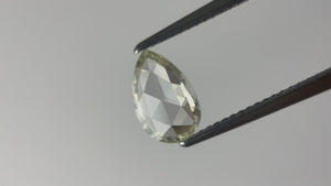 1.04ct 9.86x6.39x1.82mm VVS2-VS1 M-N Pear Rosecut 18661-04